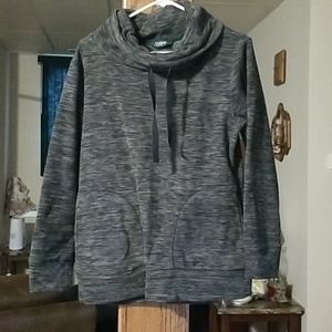 Stillwater supply -Dark green cowl neck sweatshirt